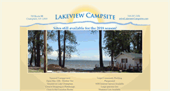Desktop Screenshot of lakeviewcampsites.com